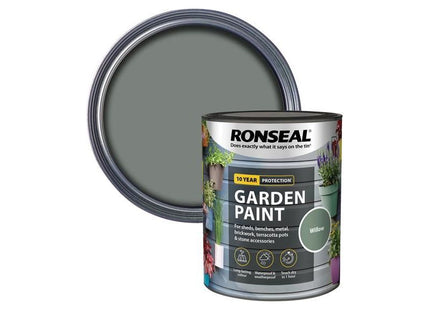 Ronseal Garden Paint Willow 750ml Ronseal - RockBottom Nothampton