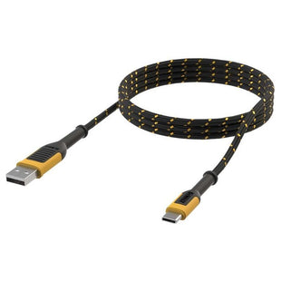 Dewalt Telecoms USB A to USB C Reinforced Charging Cable 1.8m (6ft) DEWALT Telecoms - RockBottom Northampton