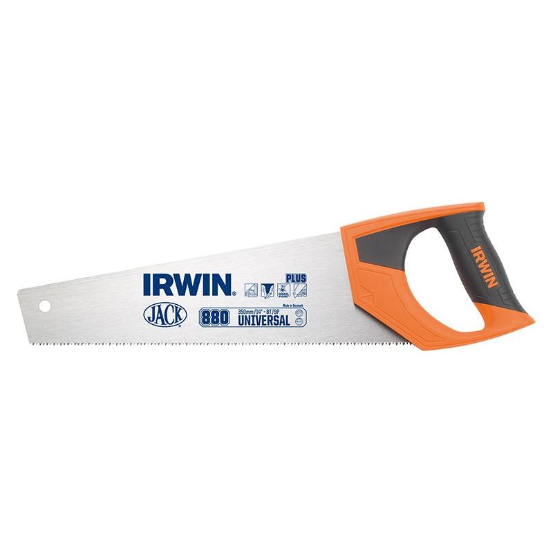 Irwin® Jack® 880UN Universal Toolbox Saw 350mm (14in) 8 TPI IRWIN® Jack® - RockBottom Northampton