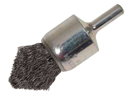 Lessmann Pointed End Brush with Shank 23/68 x 25mm, 0.30 Steel Wire Lessmann - RockBottom Northampton