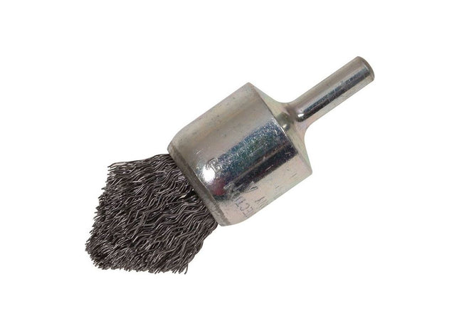 Lessmann Pointed End Brush with Shank 23/68 x 25mm, 0.30 Steel Wire Lessmann - RockBottom Northampton