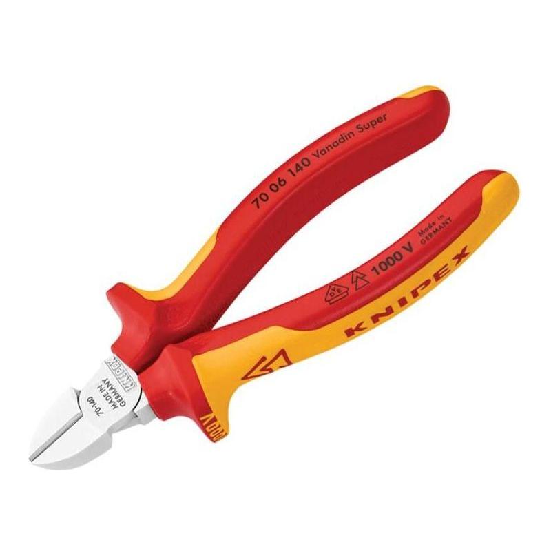 Knipex VDE Diagonal Cutter 140mm Knipex - RockBottom Northampton
