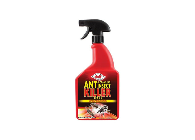 Doff Ant & Crawling Insect Spray 1 litre DOFF - RockBottom Northampton