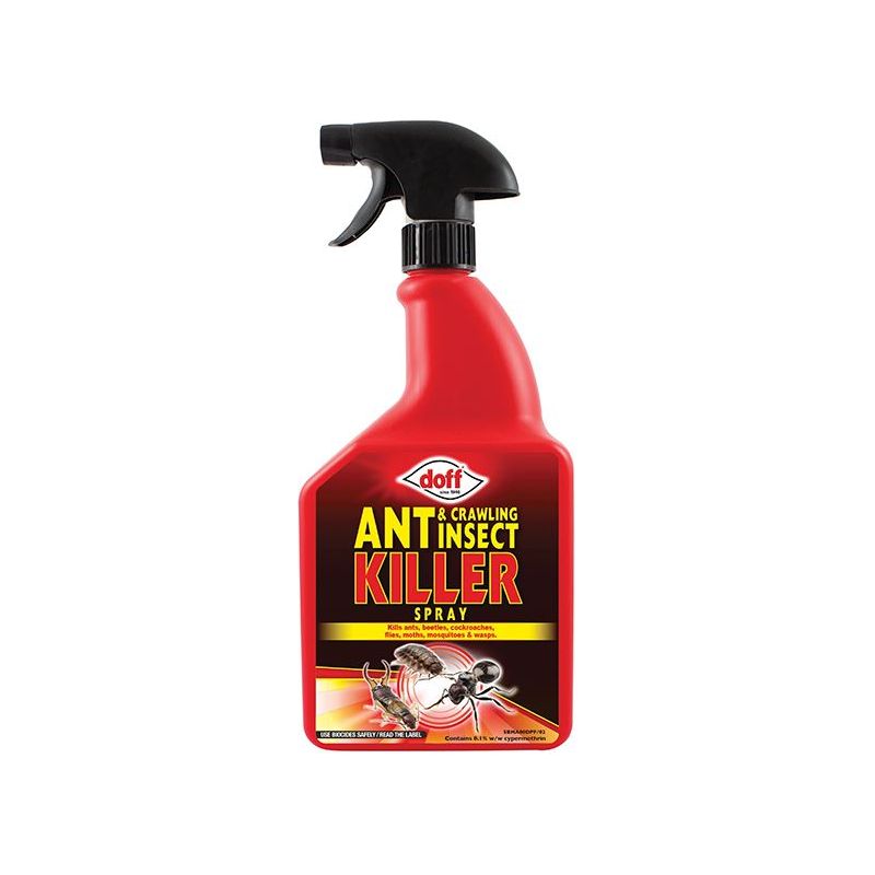 Doff Ant & Crawling Insect Spray 1 litre DOFF - RockBottom Northampton
