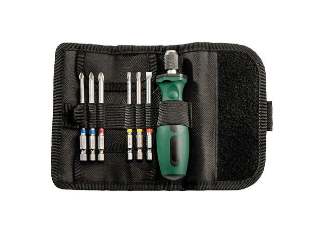 Metabo Bit Roll-Up Case Set, 7 Piece Metabo - RockBottom Northampton