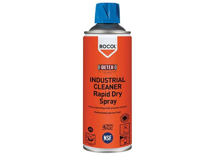 Rocol INDUSTRIAL CLEANER Rapid Dry Spray 300ml ROCOL - RockBottom Nothampton