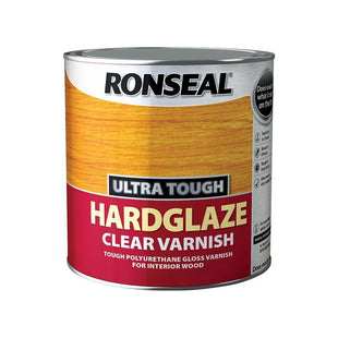 Ronseal Ultra Tough Hardglaze Internal Clear Gloss Varnish 750ml Ronseal - RockBottom Nothampton