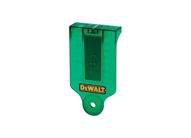Dewalt Power Tools DE0730G Green Laser Target Card DeWALT Power Tools - RockBottom Northampton