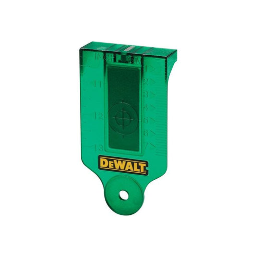 Dewalt Power Tools DE0730G Green Laser Target Card DeWALT Power Tools - RockBottom Northampton