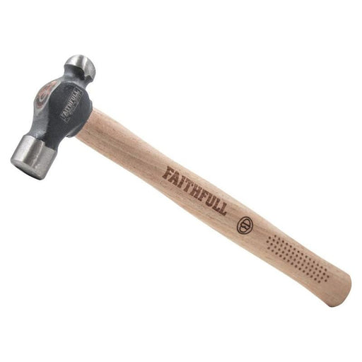 Faithfull Ball Pein Hammer FSC Hickory 227g (1/2lb) Faithfull - RockBottom Northampton