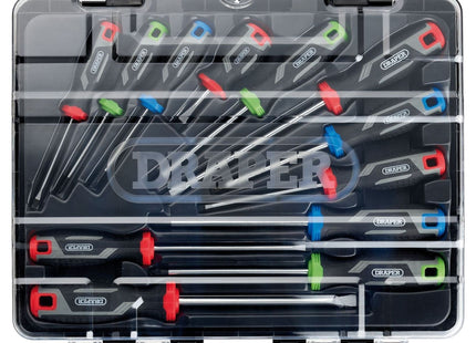 Draper Soft Grip Screwdriver Set (12 Piece) Draper - Town Tools