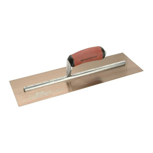 Marshalltown MXS165GD Gold Finishing Trowel DuraSoft® Handle 16 x 5in Marshalltown - RockBottom Northampton