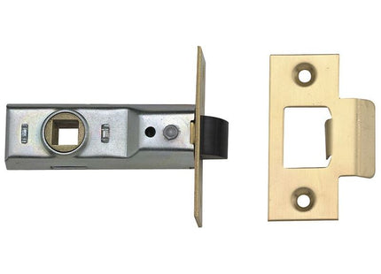 Union Tubular Mortice Latch 2648 Silver Enamel 64mm 2.5in Box UNION - RockBottom Northampton