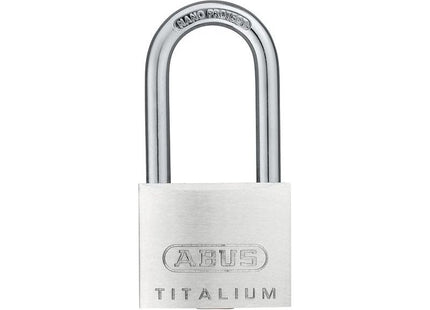 Abus Mechanical 64TI/40mm TITALIUM™ Padlock 40mm Long Shackle Carded ABUS Mechanical - RockBottom Northampton 
