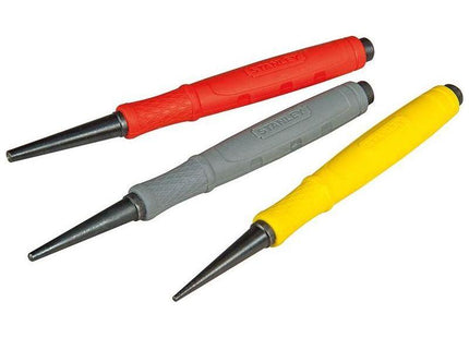 Stanley® Hand Tools DynaGrip™ Nail Punch Set, 3 Piece STANLEY® Hand Tools - RockBottom Nothampton
