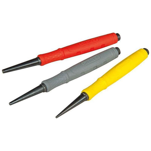 Stanley® Hand Tools DynaGrip™ Nail Punch Set, 3 Piece STANLEY® Hand Tools - RockBottom Nothampton