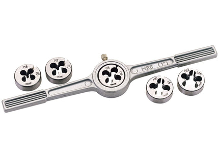 Draper Circular Metric Die and Holder Set (6 Piece) 79197 Draper - Town Tools 