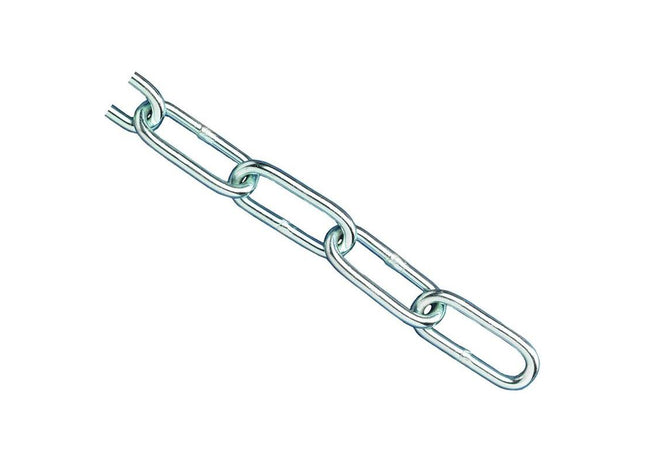 Faithfull Zinc Plated Chain 2.5mm x 2.5m - Max. Load 50kg Faithfull - RockBottom Northampton