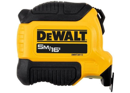 Dewalt Compact Series Tape Measure 5m/16ft (Width 28mm) Dewalt - RockBottom Northampton