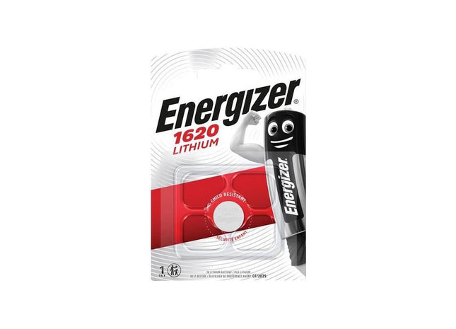 Energizer® CR1620 Coin Lithium Battery (Single) Energizer® - RockBottom Northamptin