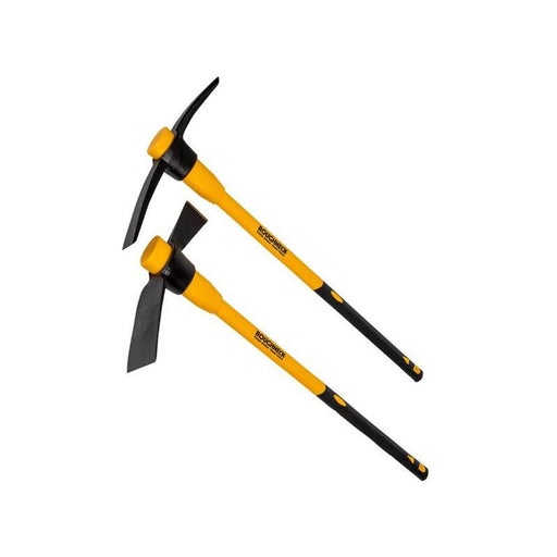 Roughneck Pick Axe and Cutter Mattock Set, 2 Piece Roughneck - RockBottom Nothampton