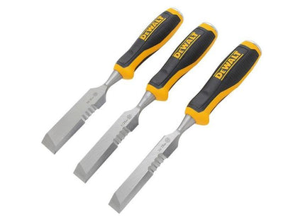 Dewalt Side Strike Chisel Set, 3 Piece Dewalt - RockBottom Northampton