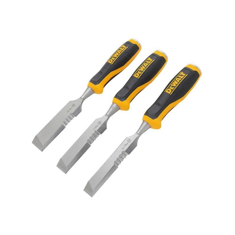 Dewalt Side Strike Chisel Set, 3 Piece Dewalt - RockBottom Northampton