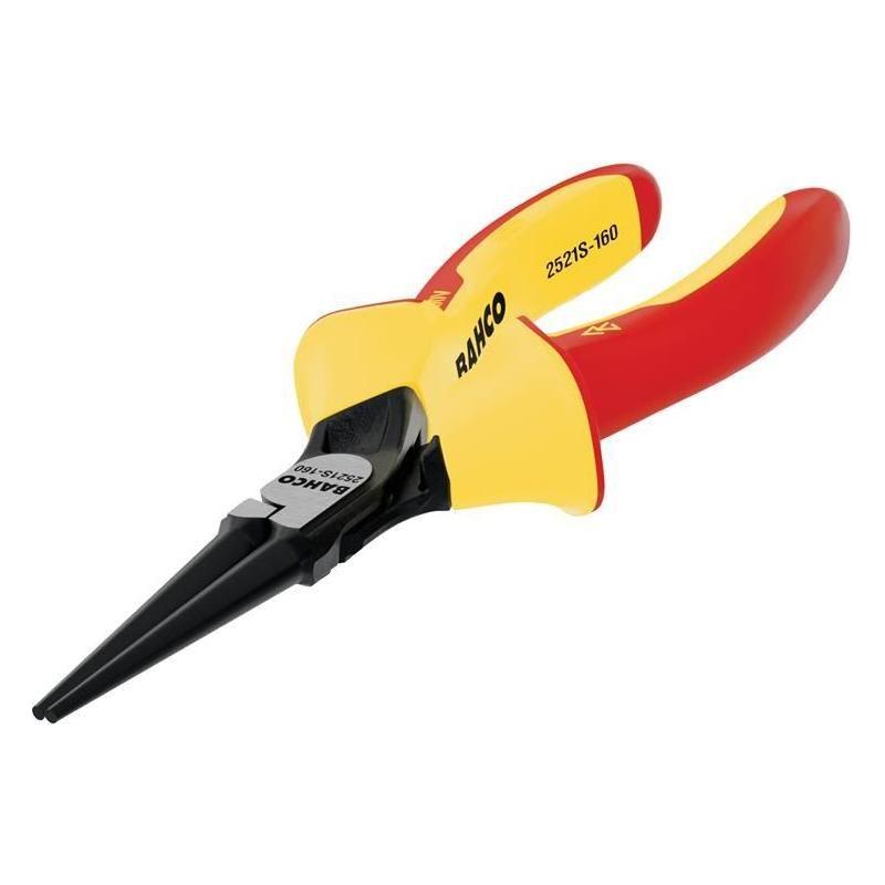 Bahco 2521S ERGO™ Insulated Round Nose Pliers 160mm (6.1/4in) Bahco - RockBottom Northampton