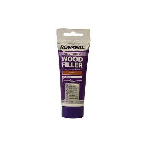 Ronseal Multipurpose Wood Filler Tube Medium 100g Ronseal - RockBottom Nothampton