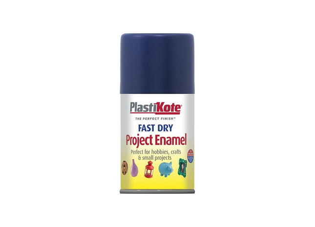 Plastikote Fast Dry Enamel Aerosol Night Blue 100ml PlastiKote - RockBottom Nothampton