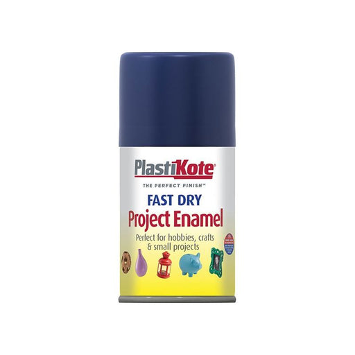 Plastikote Fast Dry Enamel Aerosol Night Blue 100ml PlastiKote - RockBottom Nothampton