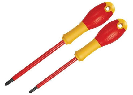 Stanley® Hand Tools FatMax® VDE Insulated Borneo PH Screwdriver Set, 2 Piece STANLEY® Hand Tools - RockBottom Nothampton