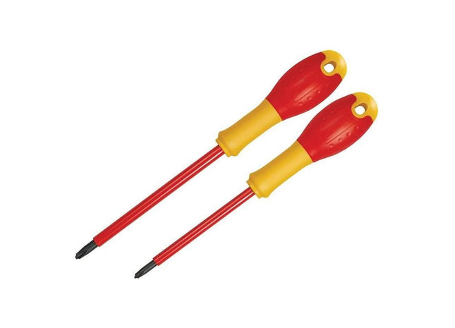 Stanley® Hand Tools FatMax® VDE Insulated Borneo PH Screwdriver Set, 2 Piece STANLEY® Hand Tools - RockBottom Nothampton