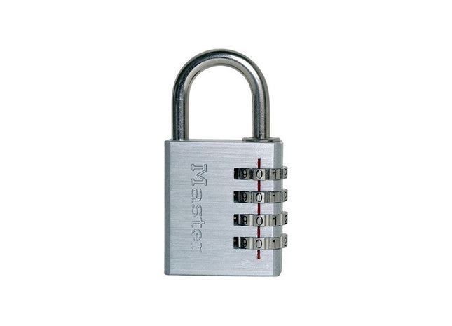 Master Lock Aluminium 40mm 4-Digit Combination Padlock Master Lock - RockBottom Northampton