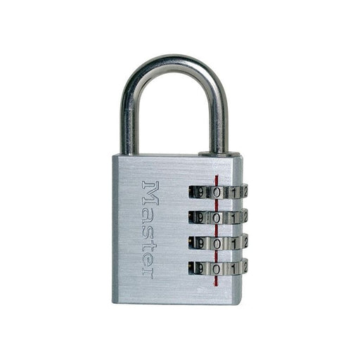 Master Lock Aluminium 40mm 4-Digit Combination Padlock Master Lock - RockBottom Northampton