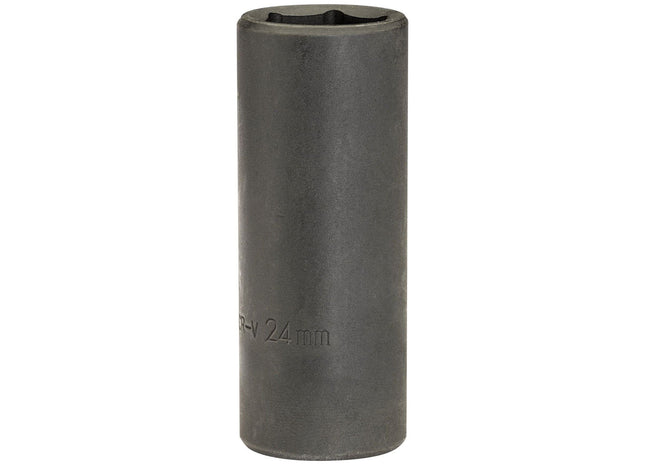 Draper Deep Impact Socket, 1/2" Sq. Dr., 24mm (Sold Loose) 59883 Draper - Town Tools 