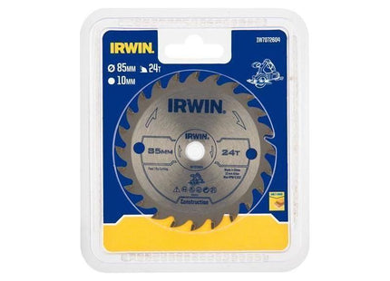 Irwin® General Purpose Saw Blade 85 x 10mm x 24T ATB IRWIN® - RockBottom Northampton