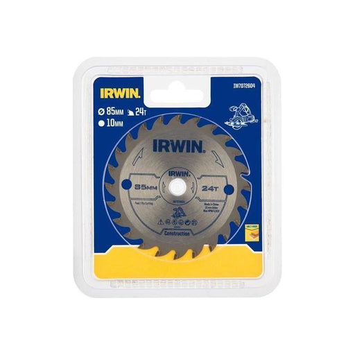 Irwin® General Purpose Saw Blade 85 x 10mm x 24T ATB IRWIN® - RockBottom Northampton
