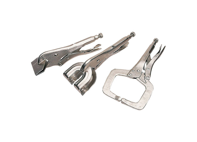 Draper Self Grip Clamp Kit (3 Piece) 33836 Draper - Town Tools 