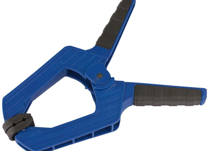 Draper Soft Grip Spring Clamp, 100mm Capacity 25371 Draper - Town Tools 