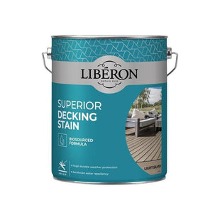 Liberon Superior Decking Stain Light Silver 5 litre Liberon - RockBottom Northampton