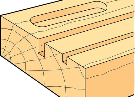 Trend 4/2 x 1/4 TCT Two Flute Cutter 16.0 x 19mm Trend - RockBottom Northampton