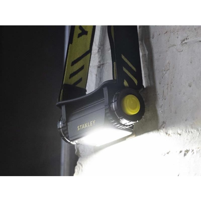 Stanley® Lighting Magnetic Head Torch 300 Lumens STANLEY® Lighting - RockBottom Nothampton
