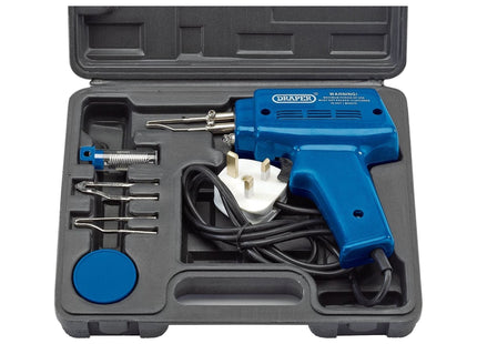 Draper 230V Soldering Gun Kit, 100W 71420 Draper - Town Tools 