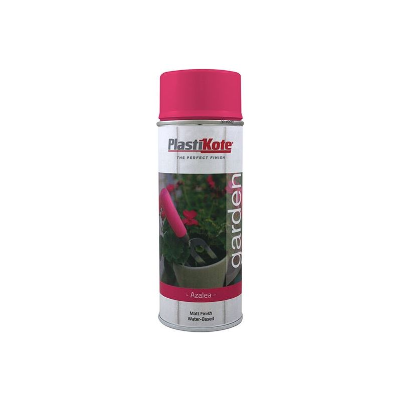 Plastikote Garden Colours Spray Paint Azalea 400ml PlastiKote - RockBottom Nothampton