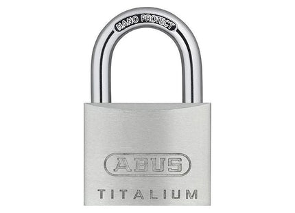Abus Mechanical 64TI/35mm TITALIUM™ Padlock Keyed Alike KA6355 ABUS Mechanical - RockBottom Northampton 