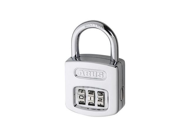 Abus Mechanical 160/50 50mm Steel Case Die-Cast Body Combination Padlock (4-Digit) Carded ABUS Mechanical - RockBottom Northampton 