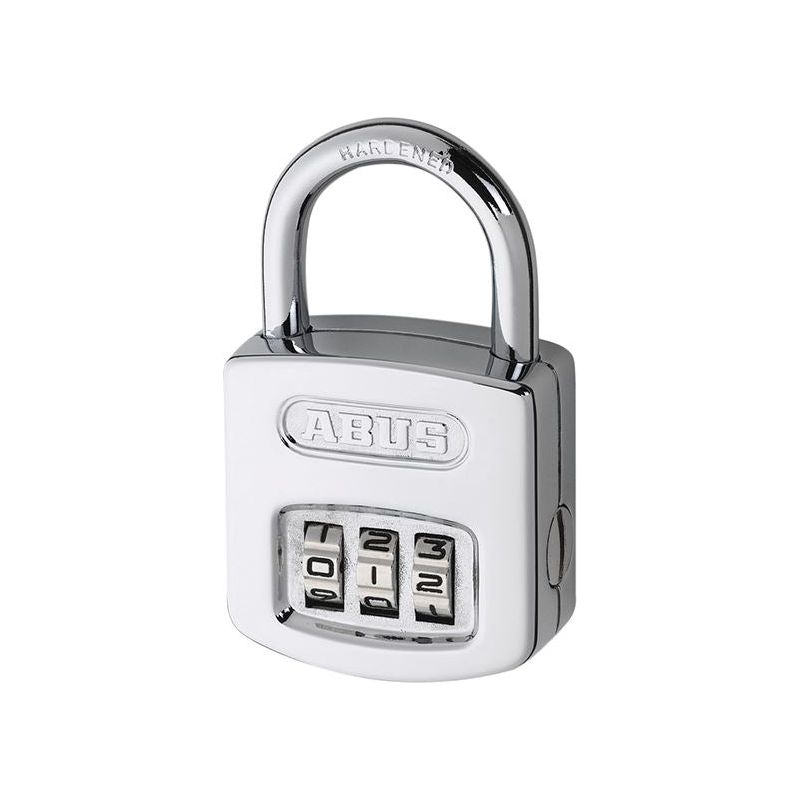 Abus Mechanical 160/50 50mm Steel Case Die-Cast Body Combination Padlock (4-Digit) Carded ABUS Mechanical - RockBottom Northampton 