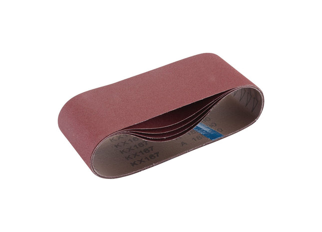 Draper Cloth Sanding Belt, 100 x 610mm, 180 Grit (Pack of 5) 09257 Draper - Town Tools 