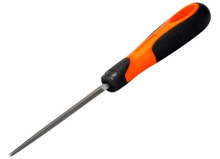 Bahco 1-160-08-2-2 ERGO™ Handled Engineering Square Second Cut File 200mm (8in) Bahco - RockBottom Northampton